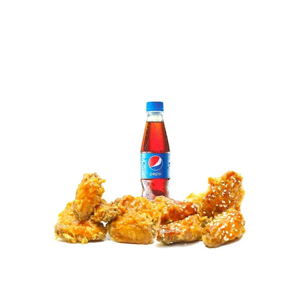 crispy  chicken  wings 
free pepsi
500 Rs Only|sobiiさん