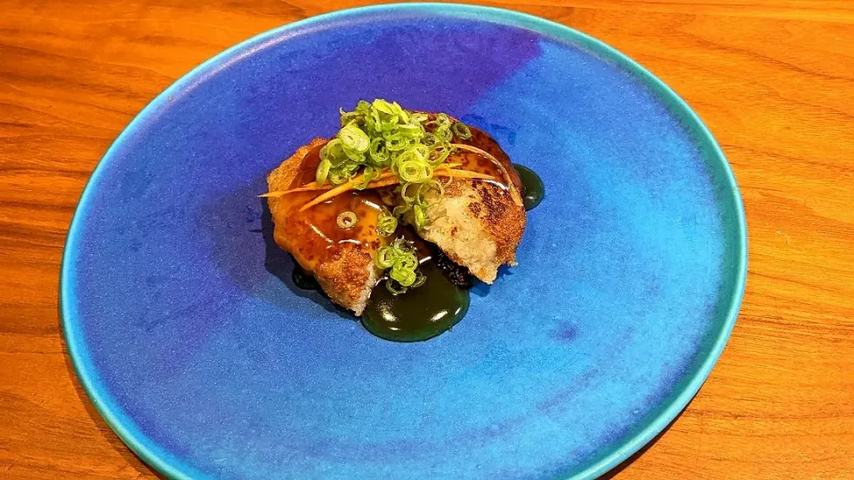 蓮根じゃが芋玉ねぎ饅頭あんかけ|ちくさん