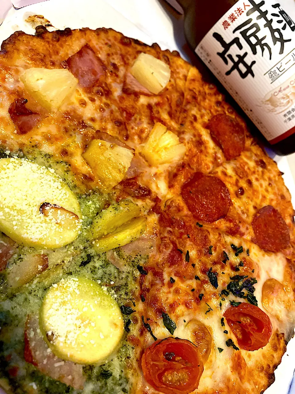 息子からの誕生日プレゼント😋🍕🍺💕✨|アイさん