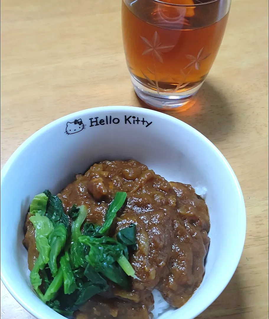 Snapdishの料理写真:朝カレー|しまだ ちえこさん