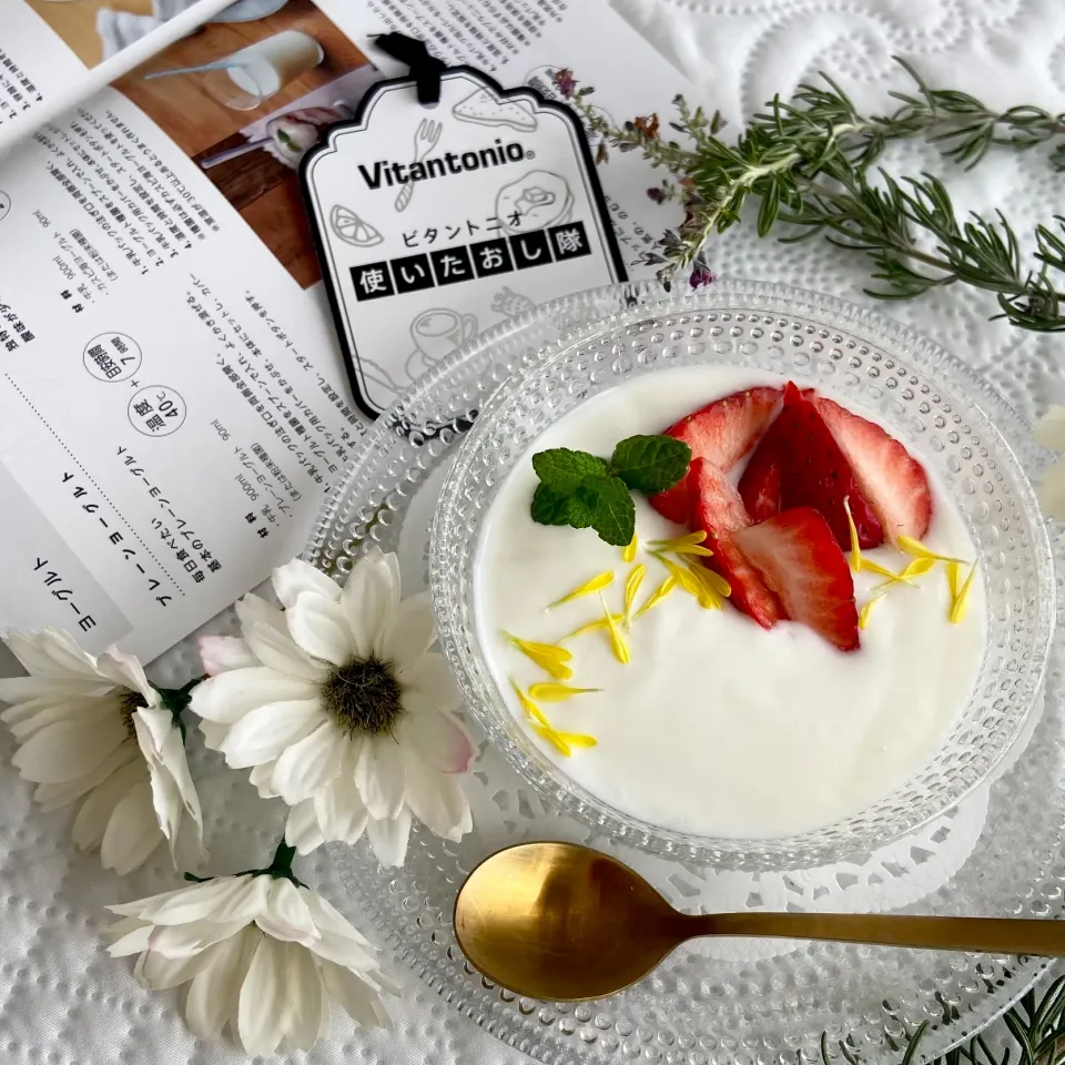 ビタントニオヨーグルトメーカーでヨーグルト♡|kononon♡*゜さん