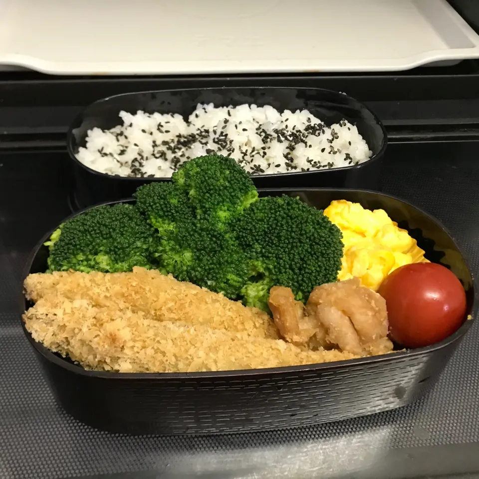 ししゃもフライと唐揚げ弁当|sanaeさん