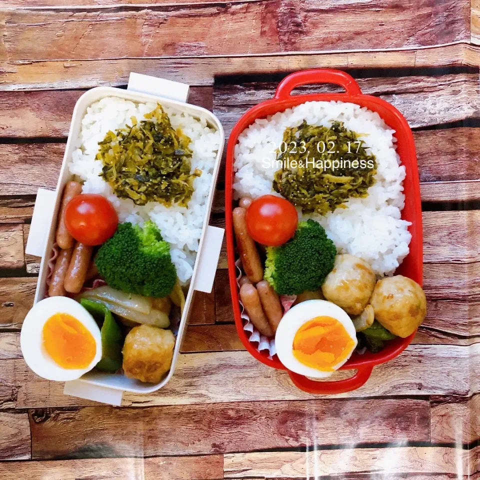 Snapdishの料理写真:2人弁当😆|Rie Naganoさん