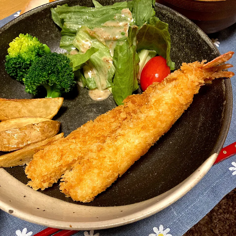 Snapdishの料理写真:エビフライ|あさかさん