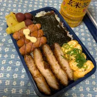 Snapdishの料理写真:😋土曜の親父ひる弁😋|🎩尾道のピロスケさん😊さん