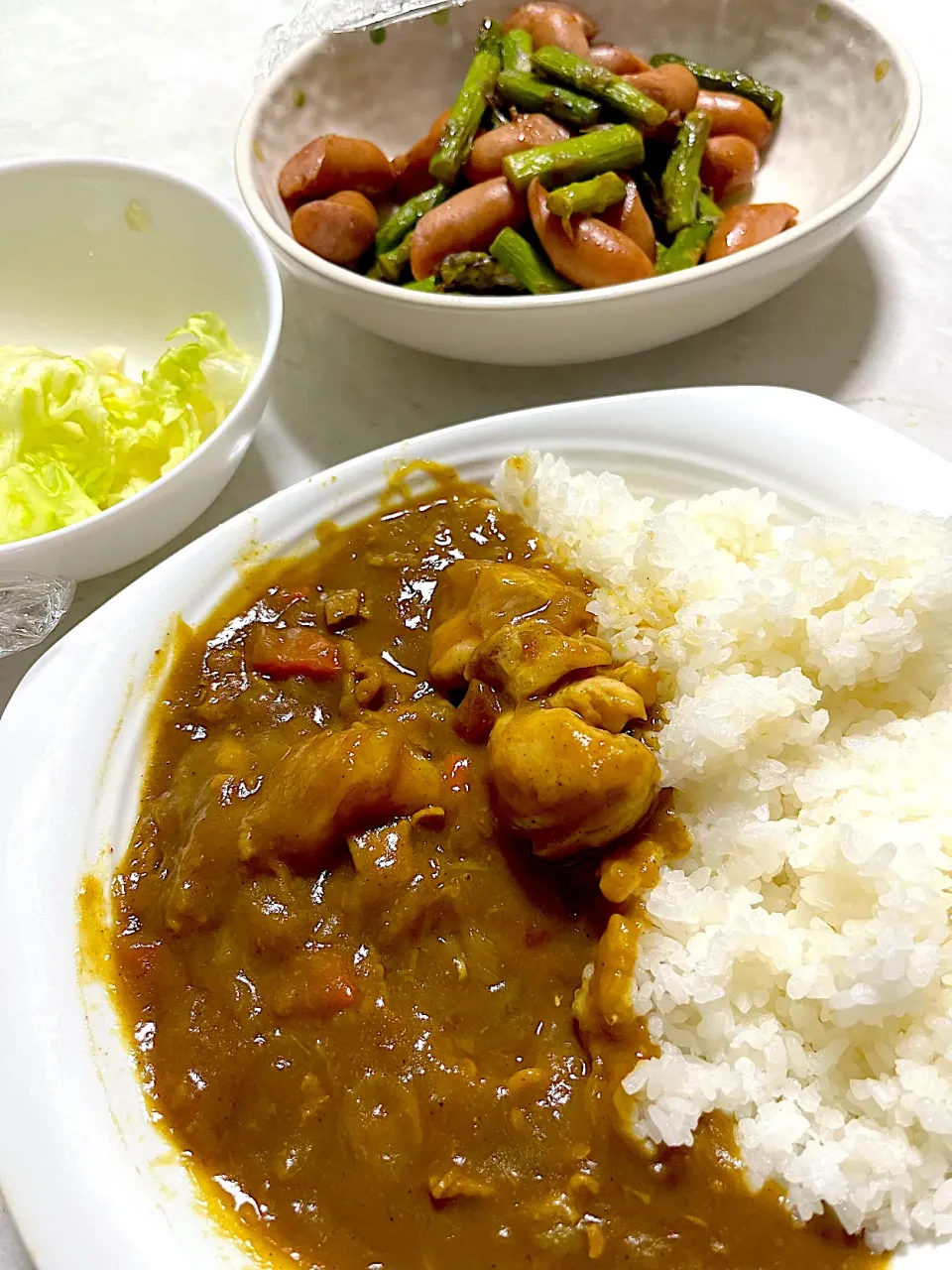 ポークとチキンのカレー🍛|ささるみさん