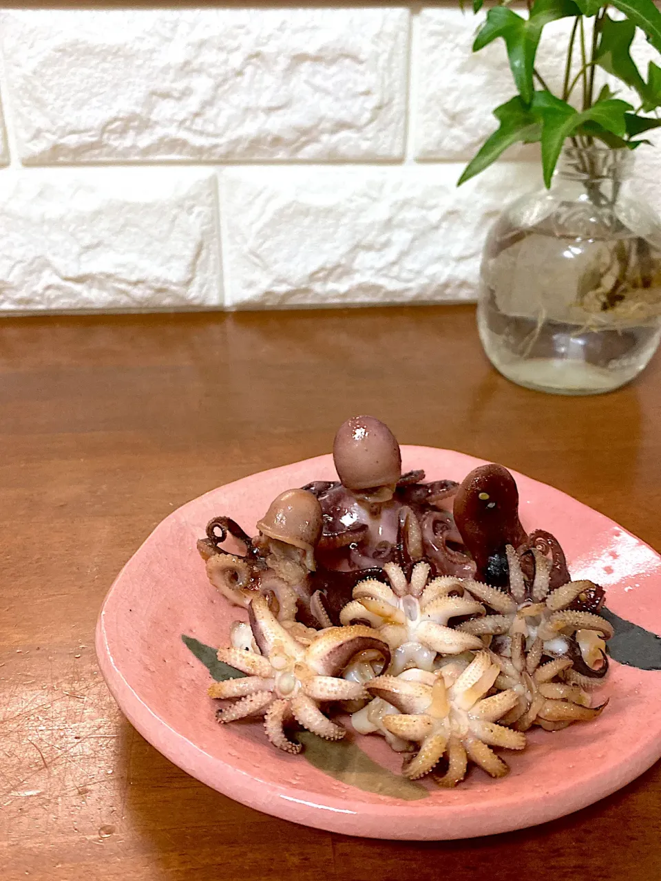 イイダコのバター醤油炒め|アパッチさん