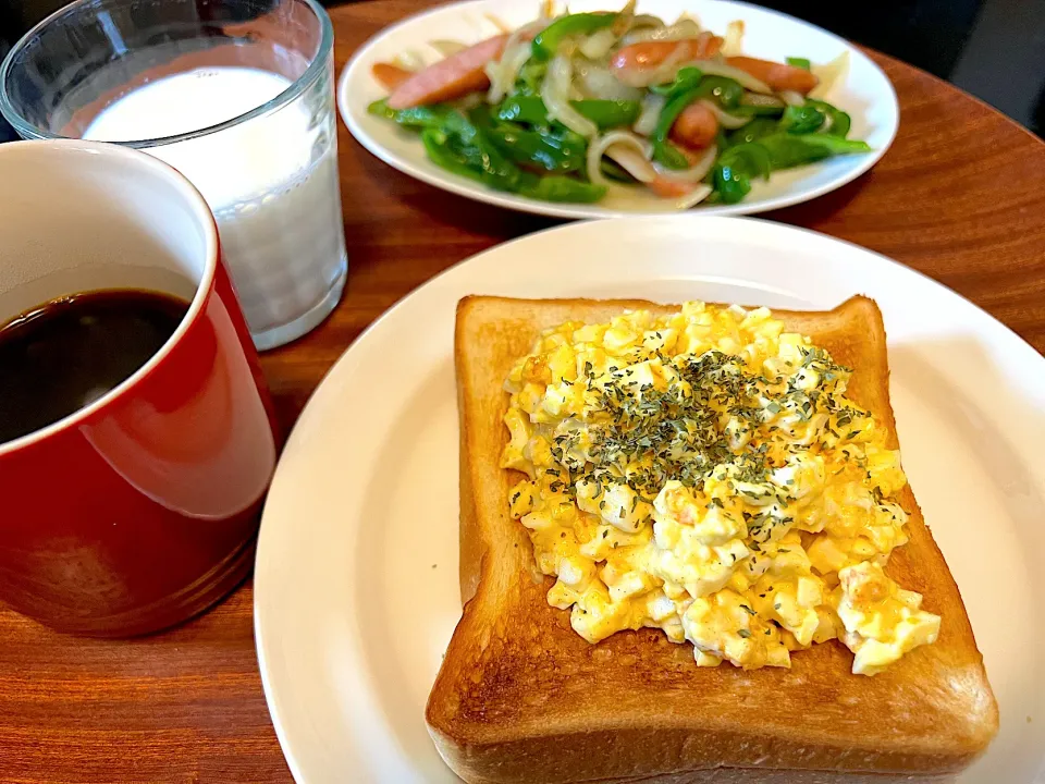 たまごトースト|流線形さん