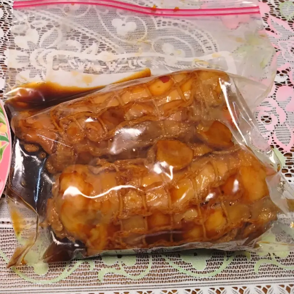 からあげビールさんの料理 クリスマスやおせちにも◎レンジで簡単！基本の甘辛鶏チャーシュー|秀美«シュウビ»さん