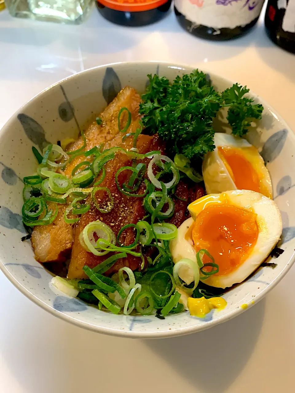 自家製焼豚丼|心に七つの傷の男さん