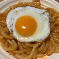 Snapdishの料理写真:辛いうどん|クマ☆ゆうきさん