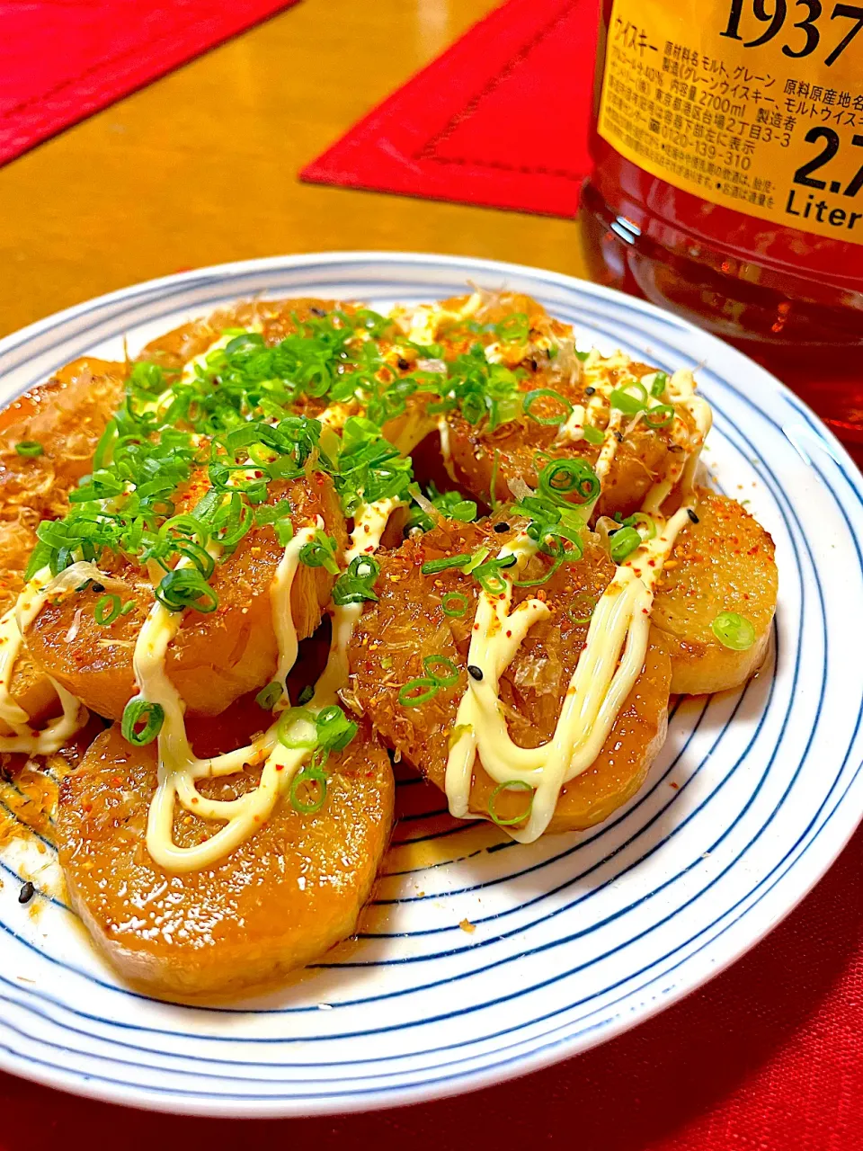 おかちさんの料理 長芋の照り焼きマヨネーズ🍀|おかちさん