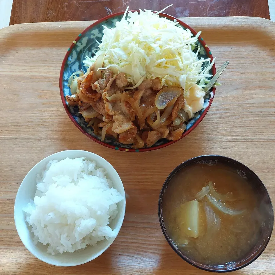 しょうが焼き定食|Maho Sanoさん