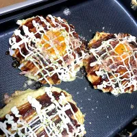 お好み焼きとネギ焼き|ちょこさん