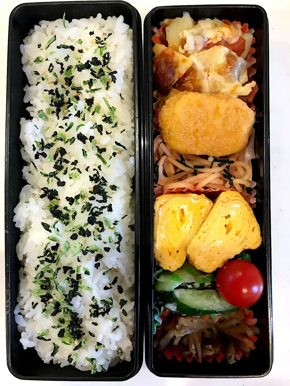 Snapdishの料理写真:2023.2.20 パパのお弁当🍱|あっきーよさん