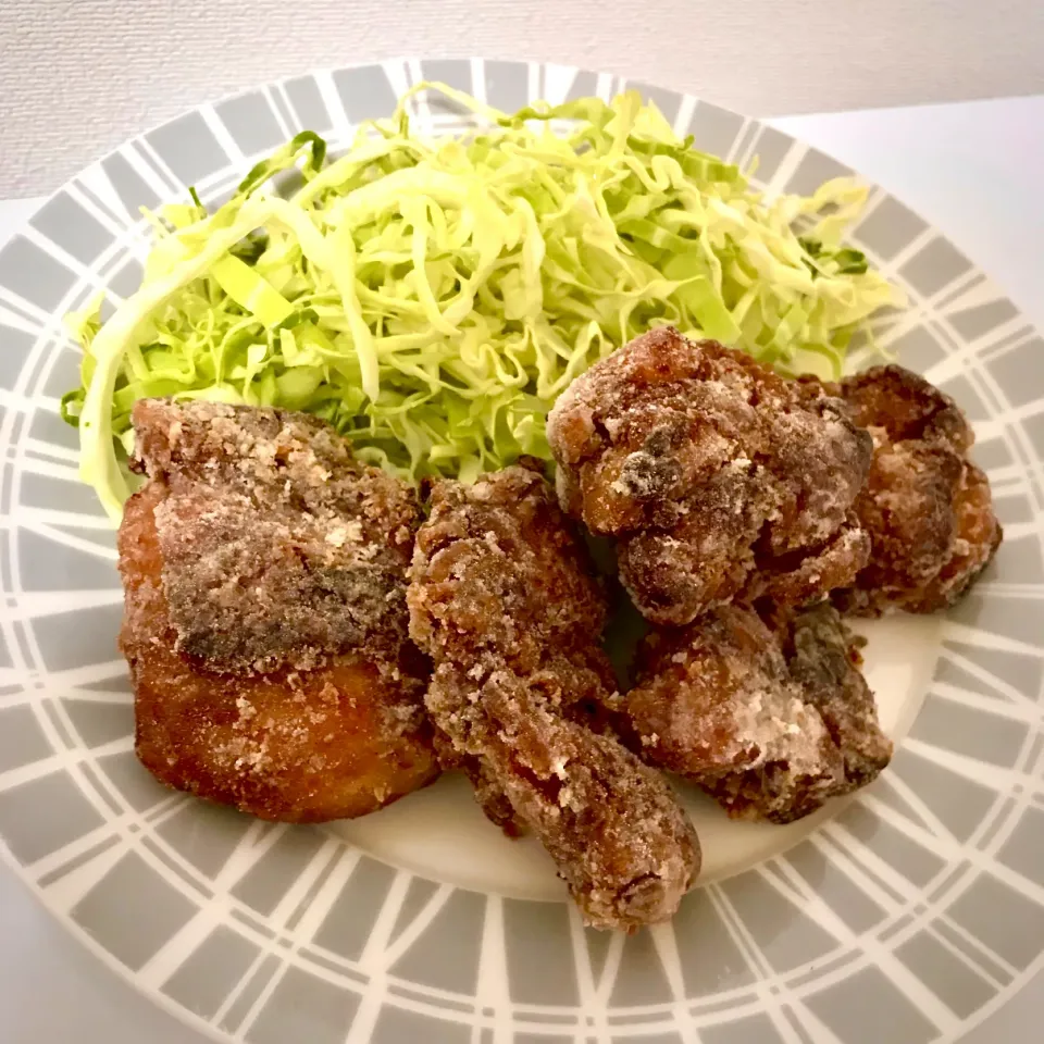 りさこさんの料理 【小袋調味料レシピ】想像以上に旨し♡焼きそばの粉de唐揚げ♡|りさこさん