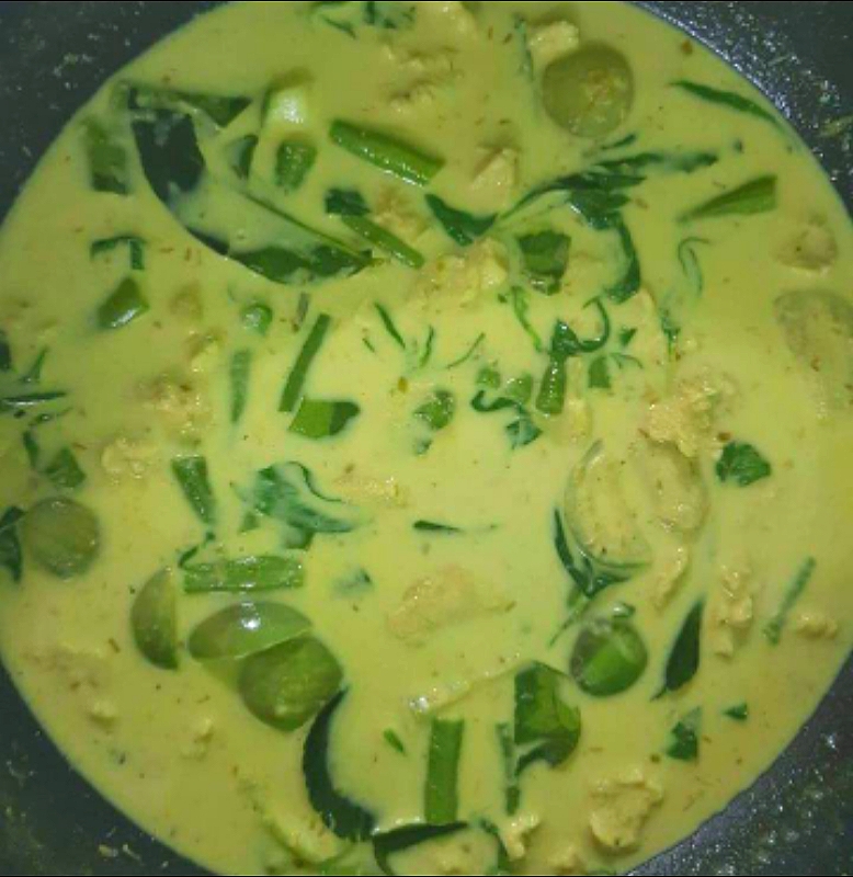 thai green chicken curry