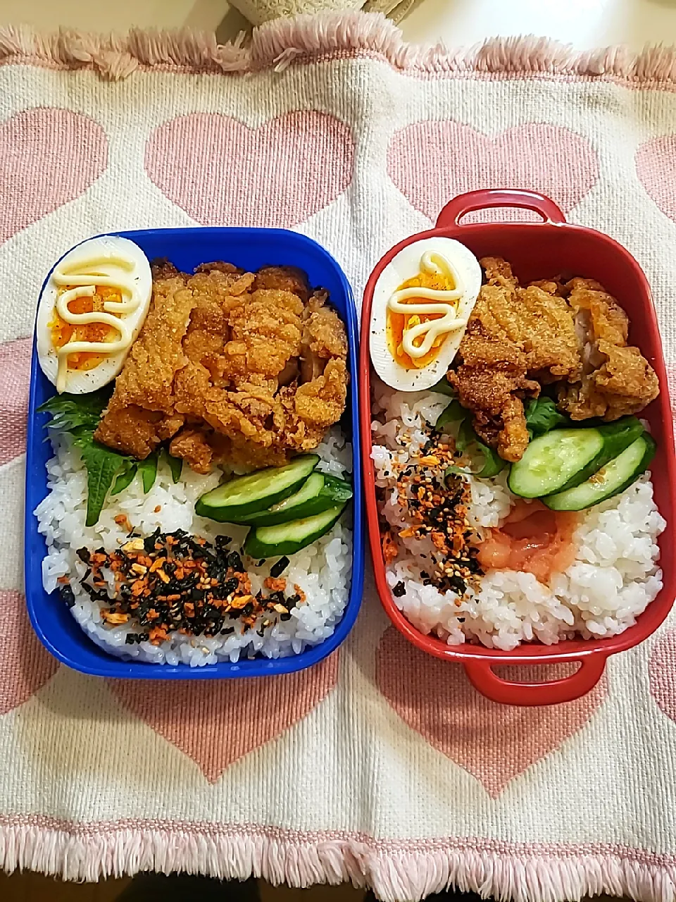 Snapdishの料理写真:今日のふたり弁🍴|ゴエン🐾さん