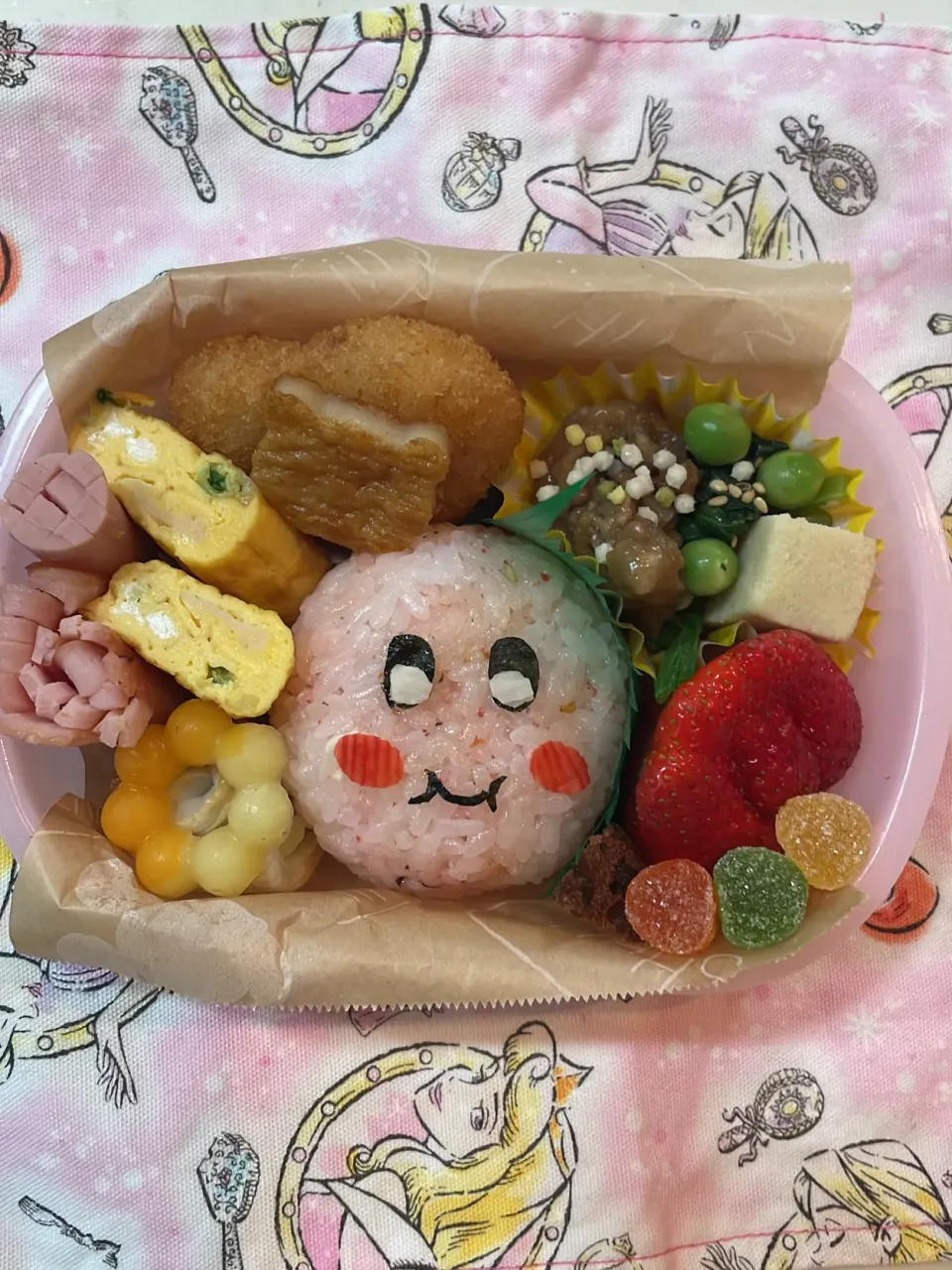 星のカービィ幼稚園お弁当|リリさん