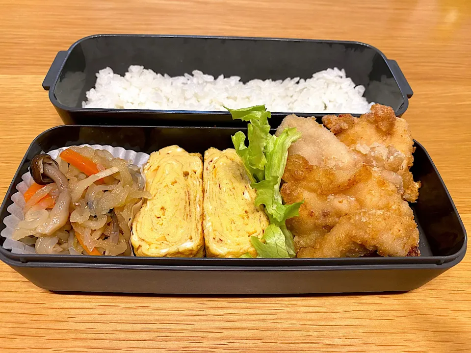 Snapdishの料理写真:2月21日息子のお弁当|かおりさん