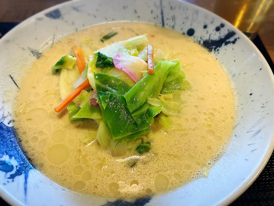 Snapdishの料理写真:ちゃんぽん麺 ¥850|Blue Moon Caféさん