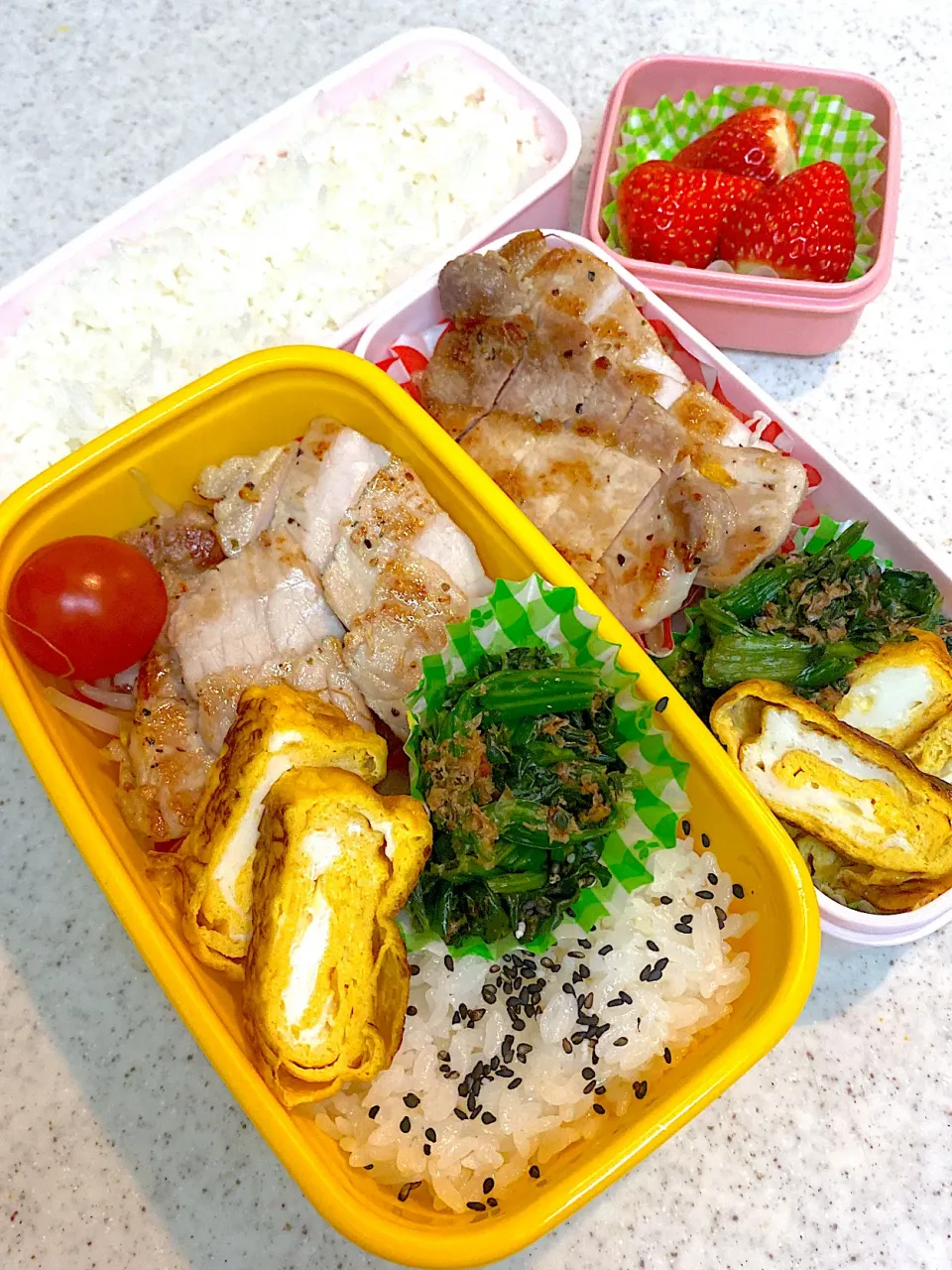 今日のお弁当|asumamaさん