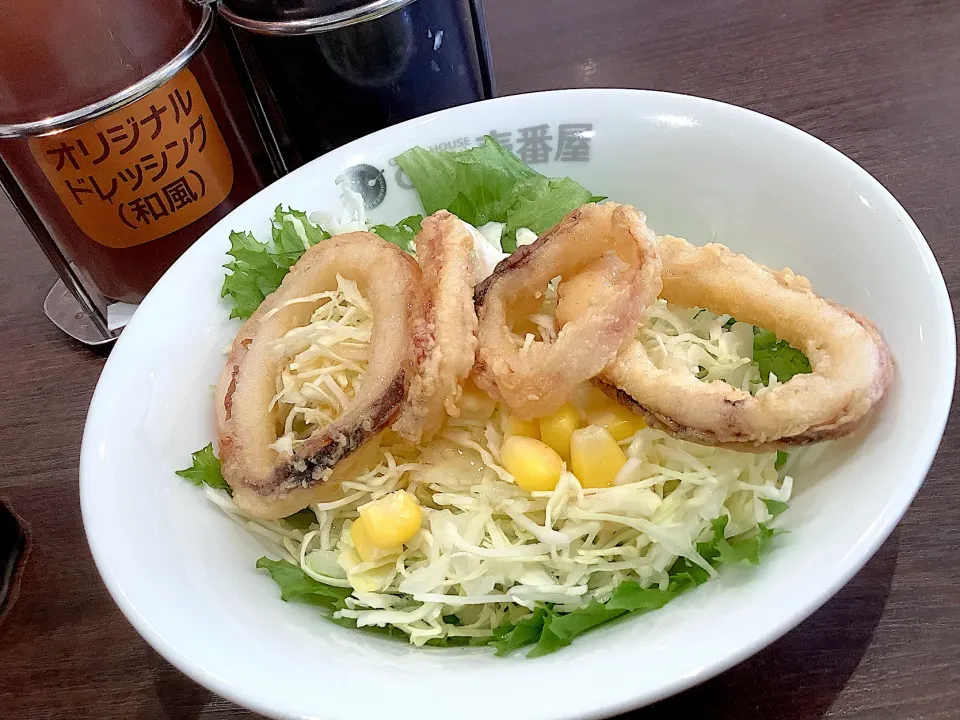 Snapdishの料理写真:CoCo壱番屋さんのイカサラダ🥗🦑😋|アライさんさん