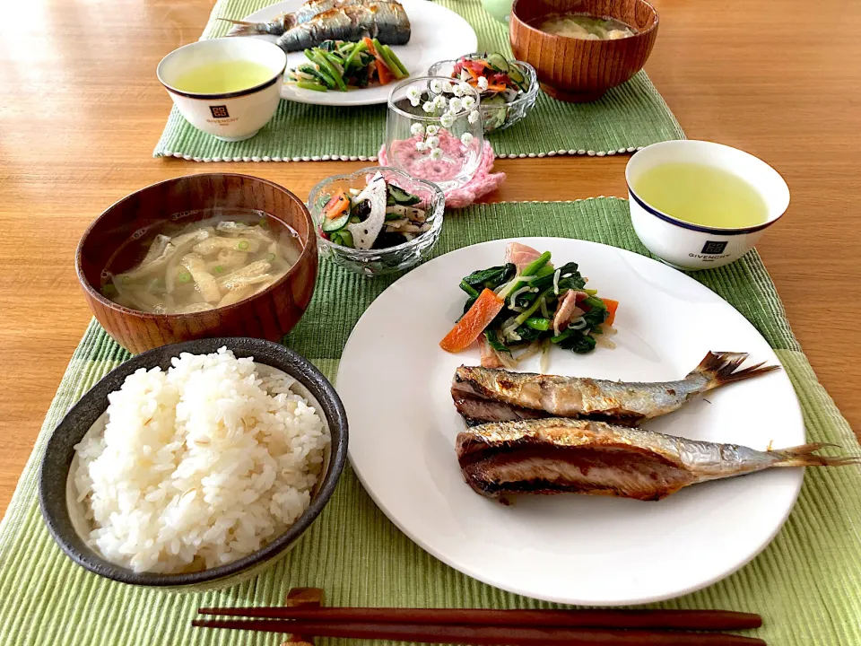 ＊鰯の塩焼きランチ🐟＊|＊抹茶＊さん