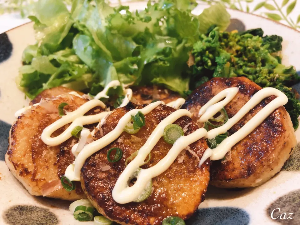 おかちさんの長芋の照り焼きマヨネーズ🌿|きゃずさん