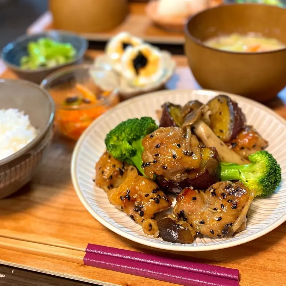 鶏とさつまいものデパ地下風|ちぐあささん