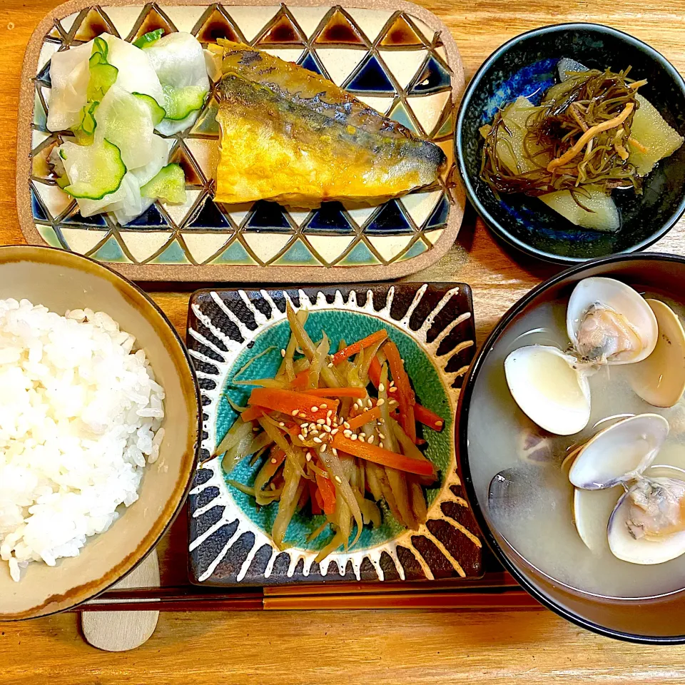 鯖の西京焼き定食|Hiromi Isonagaさん