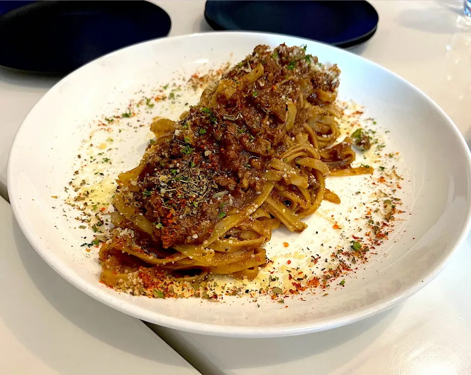 Pasta with minced beef|skyblueさん