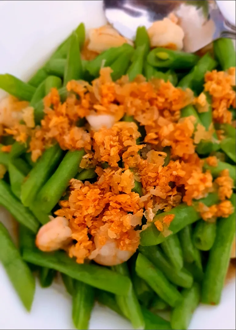 Snapdishの料理写真:Stir Fry French Bean with Chinese Preserved Radish|feeqsyaneeさん