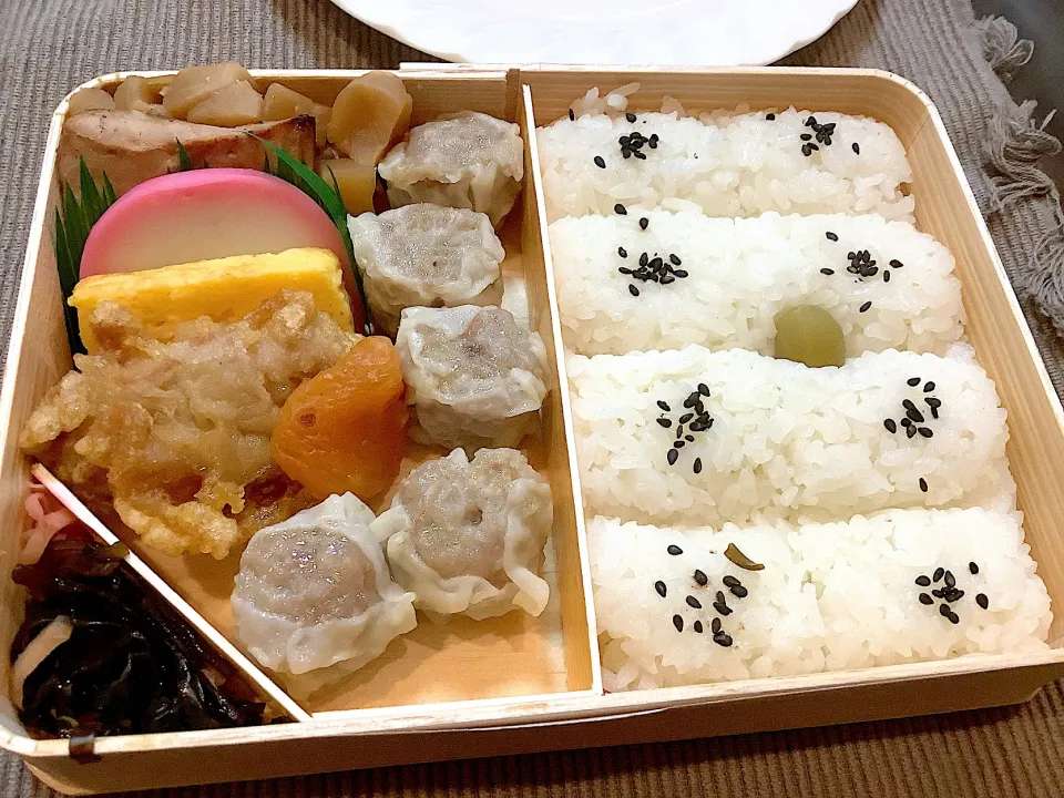 今宵は、崎陽軒のシュウマイ弁当🍱😋|アライさんさん