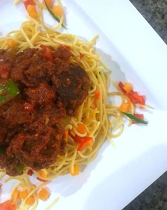 Italian spaghetti and meatballs|Chef Nedさん