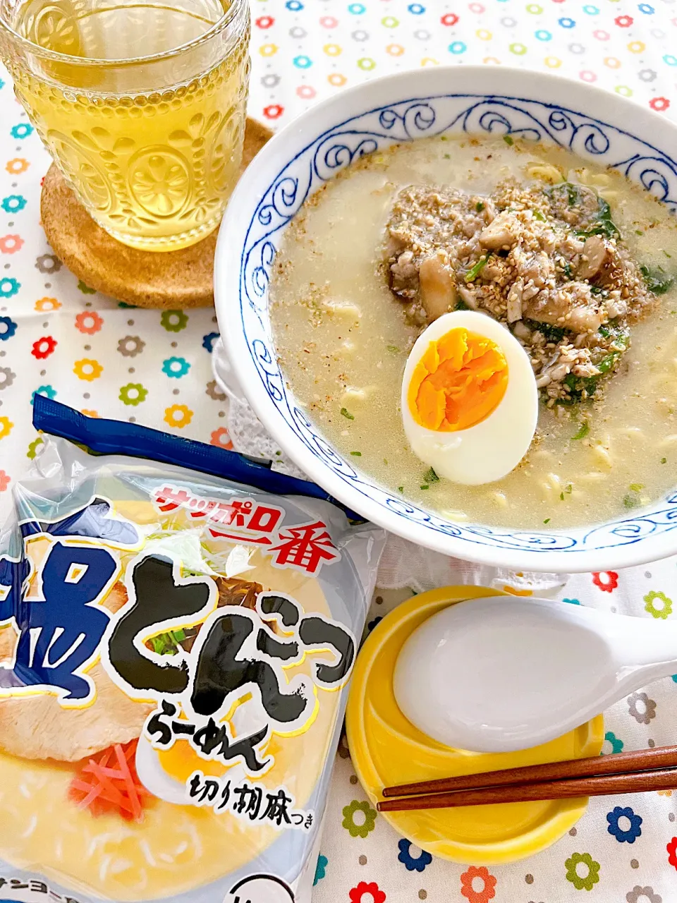 塩とんこつインスタントラーメン|＊Aloha＊さん