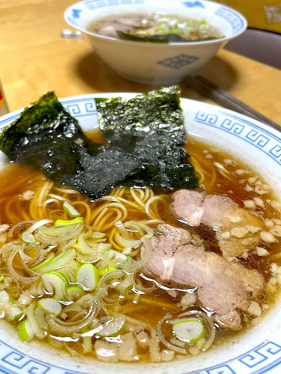 旦那様ラーメン🍜本日は豚骨プラス鶏ガラ⤴️美味いです😋🙏|abekoさん