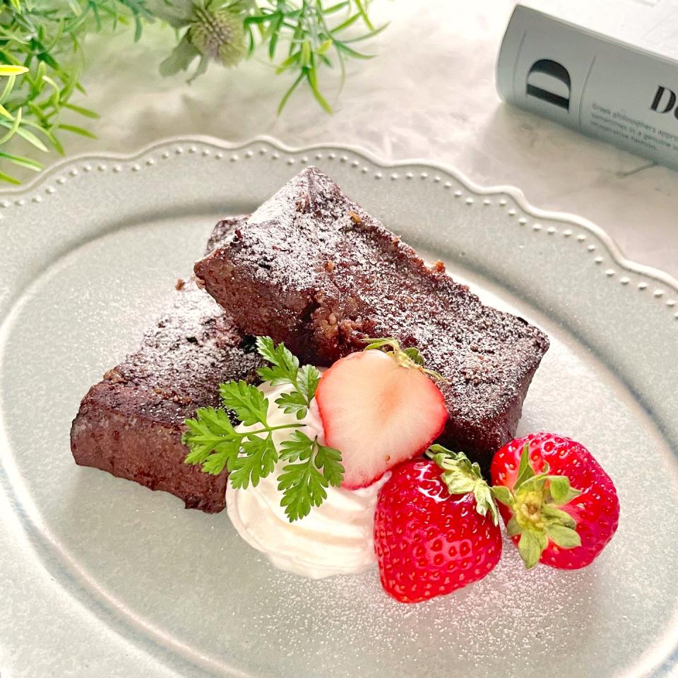 生チョコ食パンのフレンチトーストです♡♡