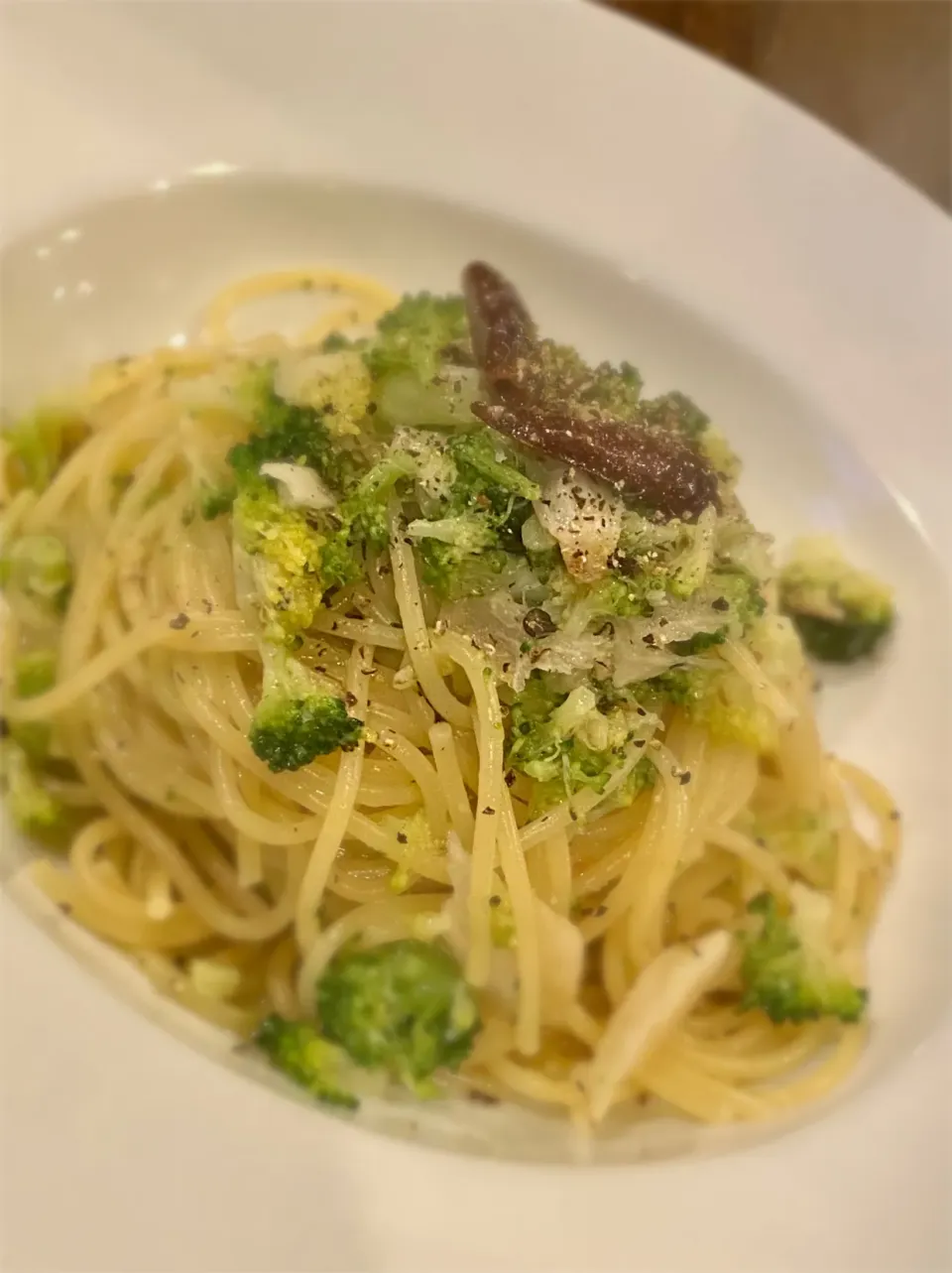 ブロッコリーのペペロンチーノ|manchosさん
