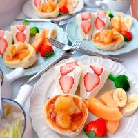Pasco Lunch『パンとスープランチ』
苺ホイップサンド＆かりふわアップルシナモントースト