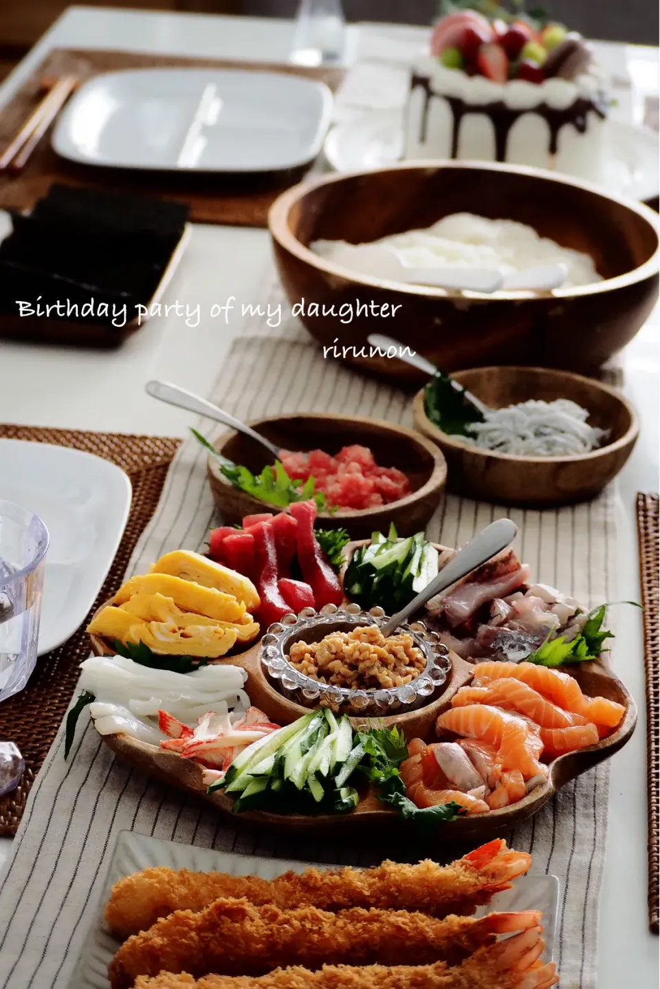 娘12歳の誕生日パーティー🎉|りるのんさん