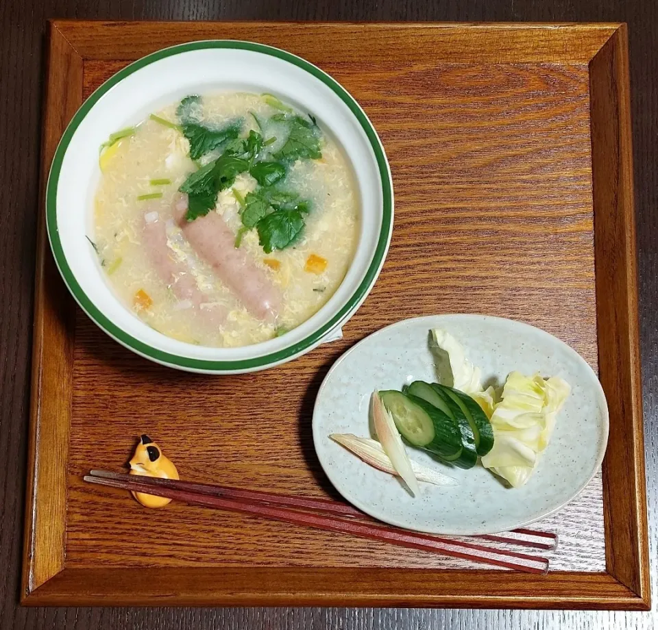 Snapdishの料理写真:あさごはん🦊2023.02.26|きつねさん