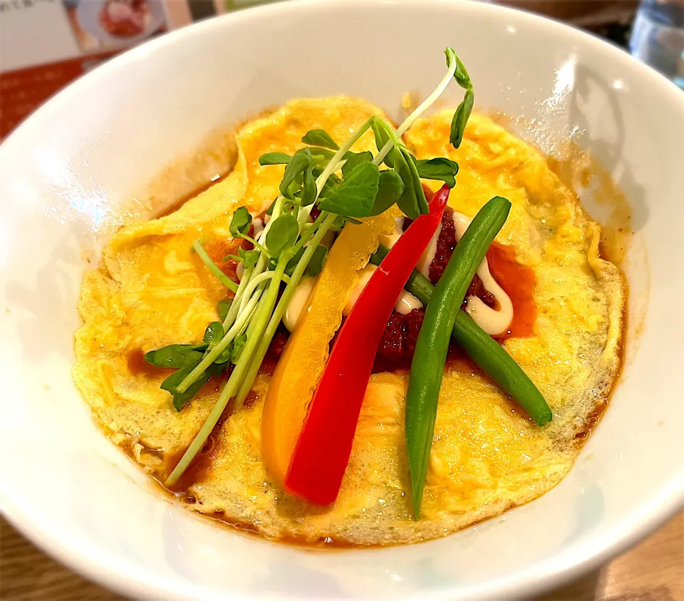 🍜松坂牛入り大人のオムミートソースラーメン|toshi,I🍴さん