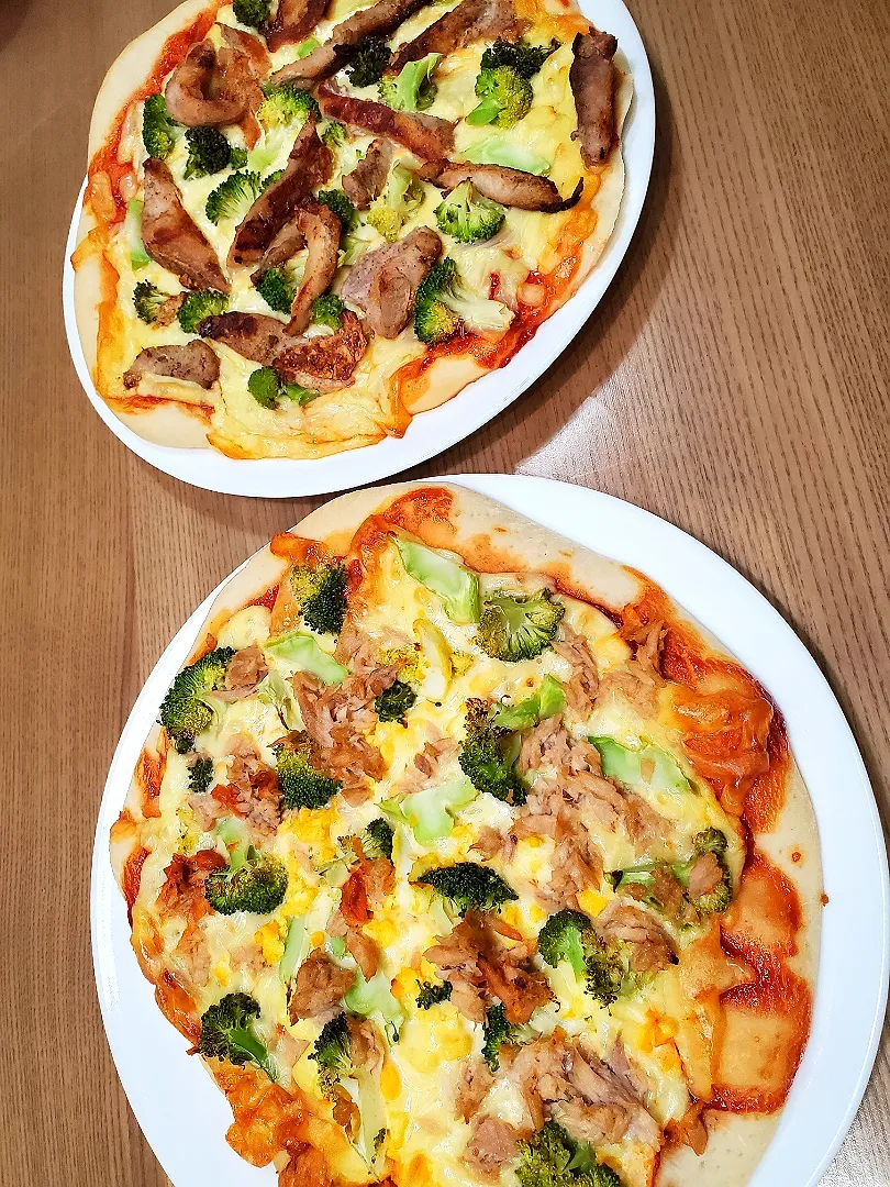 Snapdishの料理写真:手作りピザ🍕|さーりさん