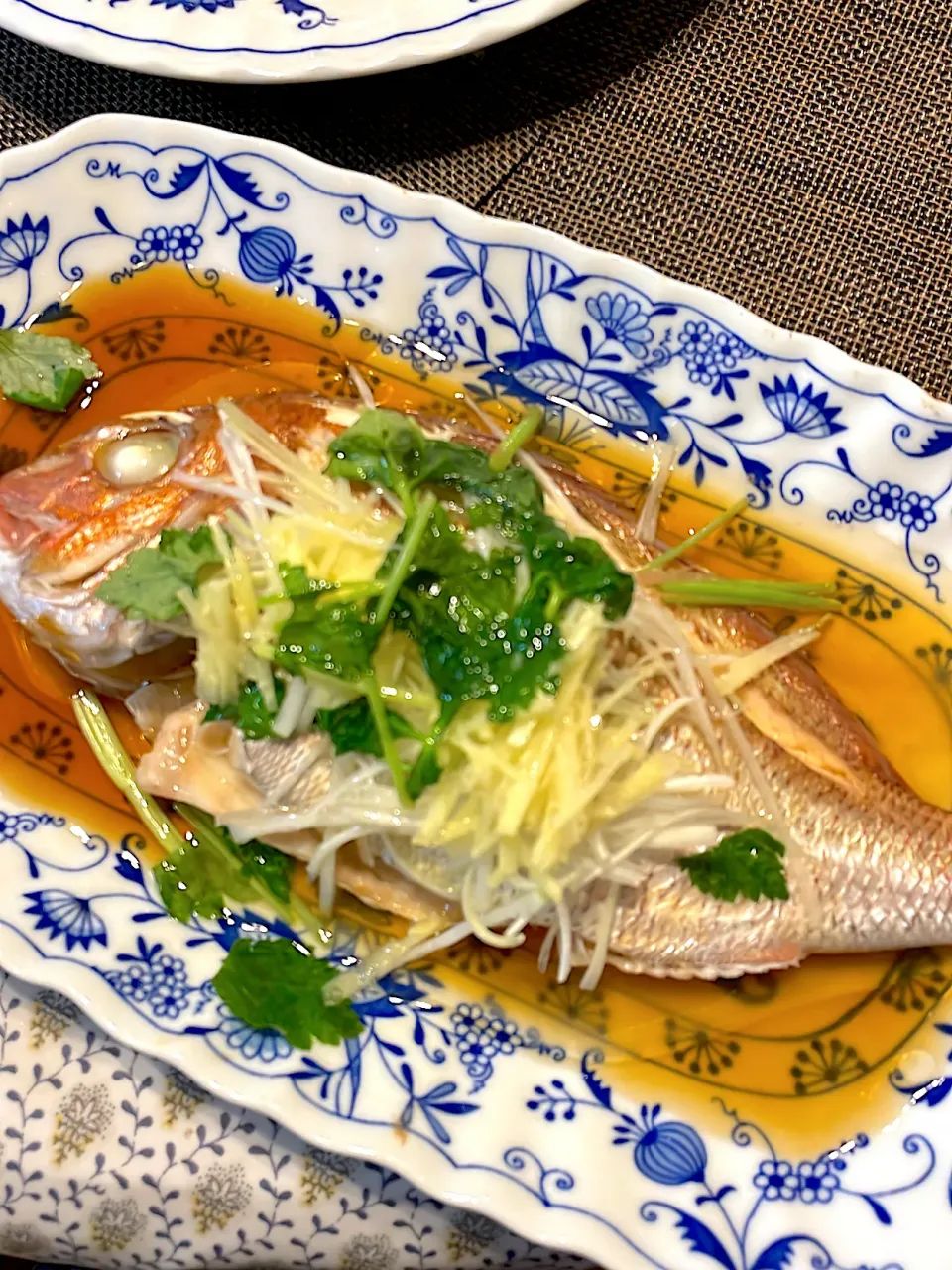 Snapdishの料理写真:清蒸鮮魚|reliさん