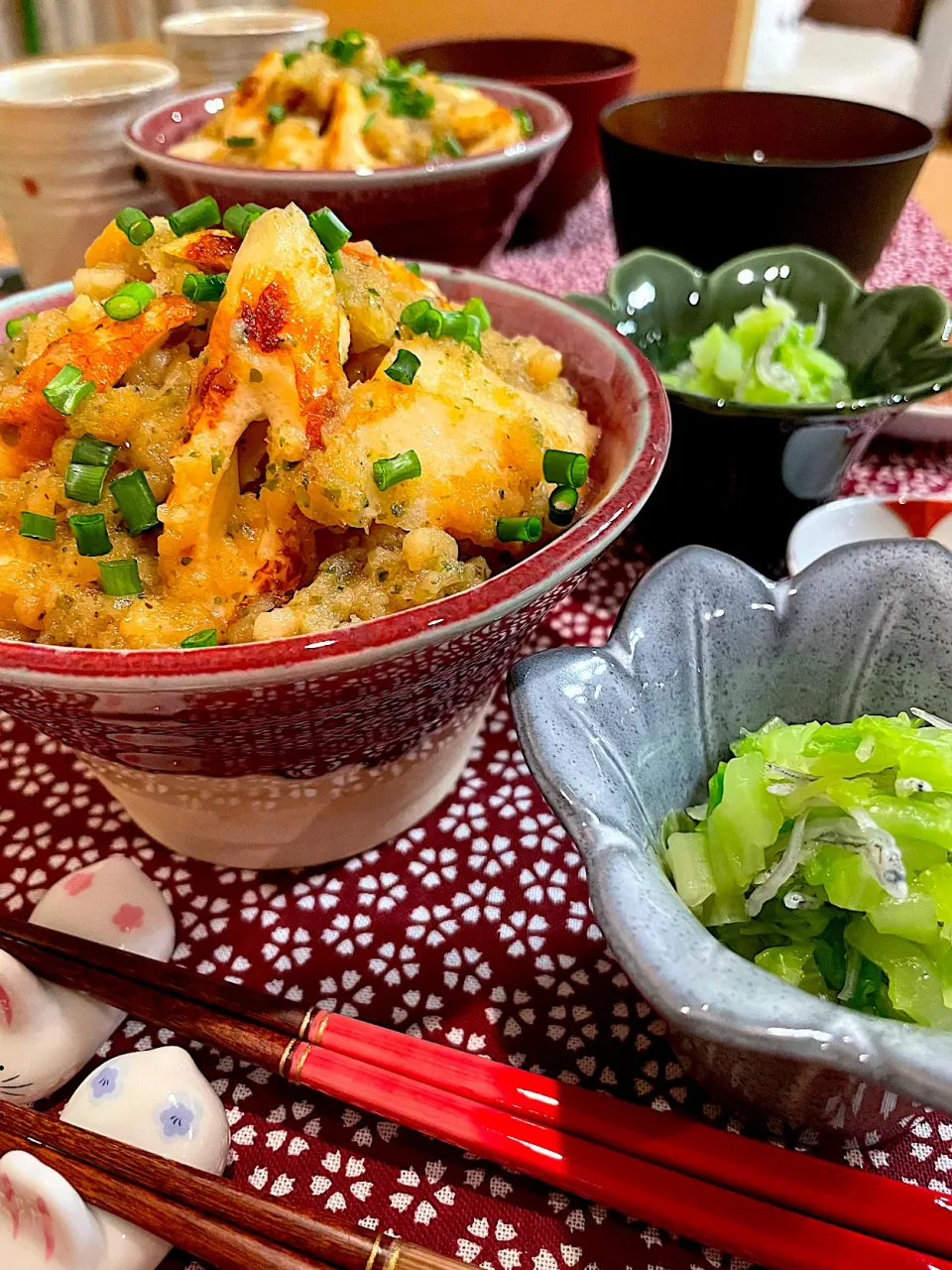 Mariruさんの料理 ちくわ磯辺の天丼風〜♪みぞれ煮で〜|サミカさん