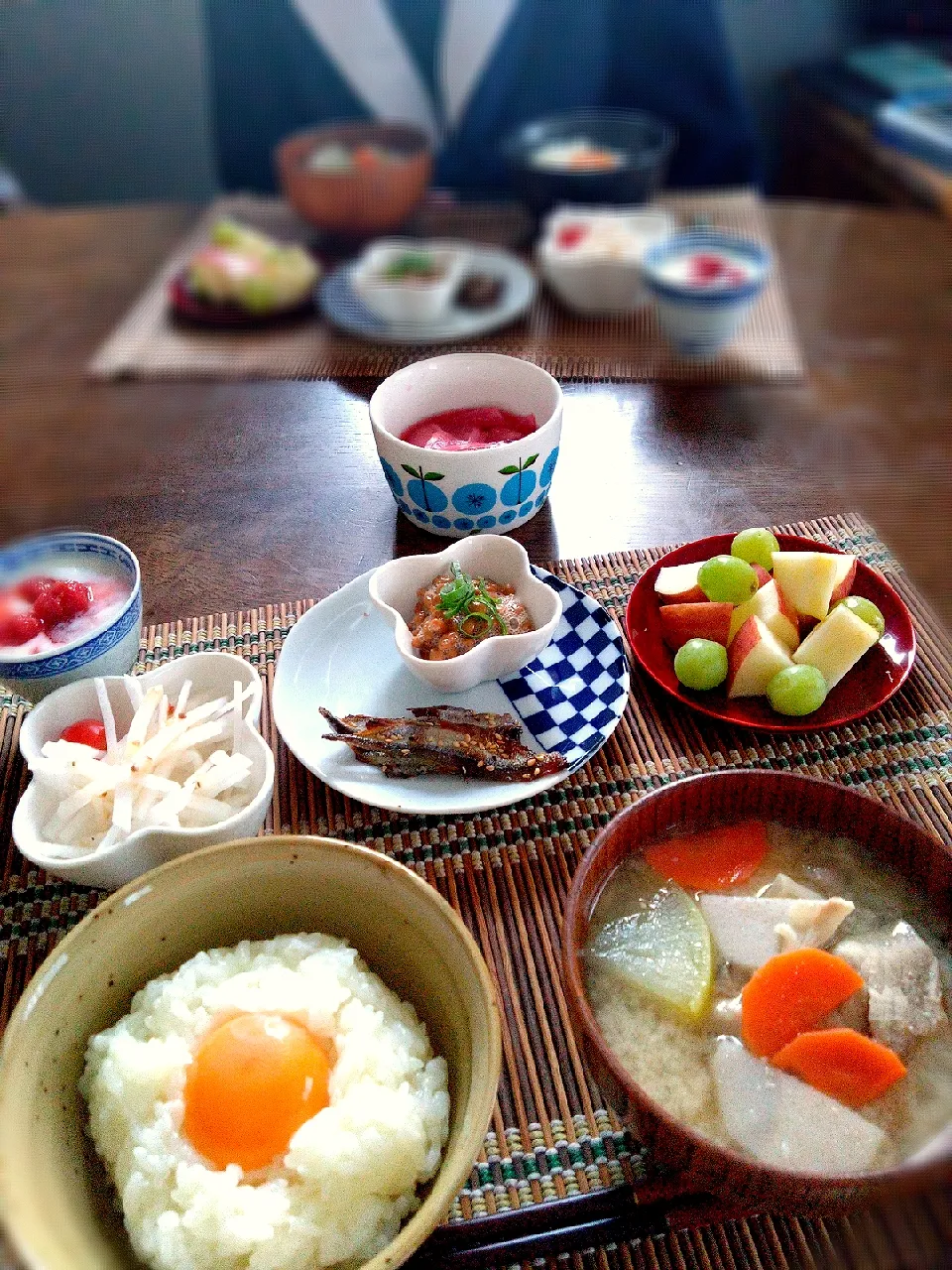 朝ごはん🌅！|まめころさん