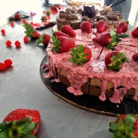 chocolat strawbery cake|Rabeh Bedouheneさん