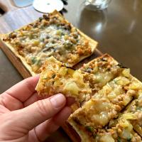 いつぞやのピザ風納豆油揚げ🍕