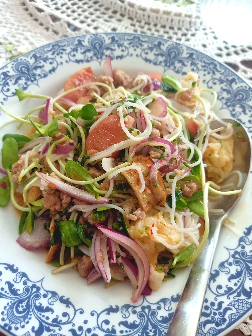 Savory Spicy Salad Time 🥗🌶️😋|An'leeさん